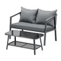 Livsip 2PCS Outdoor Furniture Set Sofa Chairs&Table