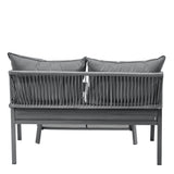Livsip 2PCS Outdoor Furniture Set Sofa Chairs&Table