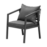 Livsip 3PCS Outdoor Dining Set Table Chairs Set - Top-Down View