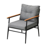 Livsip Outdoor Dining Set Patio Table and Chairs 2 Seater