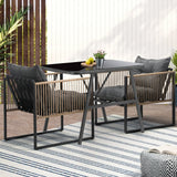 Livsip Outdoor Dining Set Patio Table Chairs Set