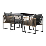 Livsip Outdoor Dining Set Patio Table Chairs Set