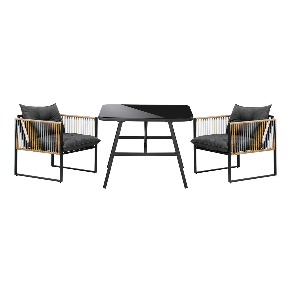 Livsip Outdoor Dining Set Patio Table Chairs Set