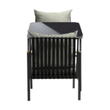 Livsip 3PCS Outdoor Dining Set Garden Table and Chairs