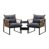 Livsip 2 Seater Outdoor Patio Lounge Setting