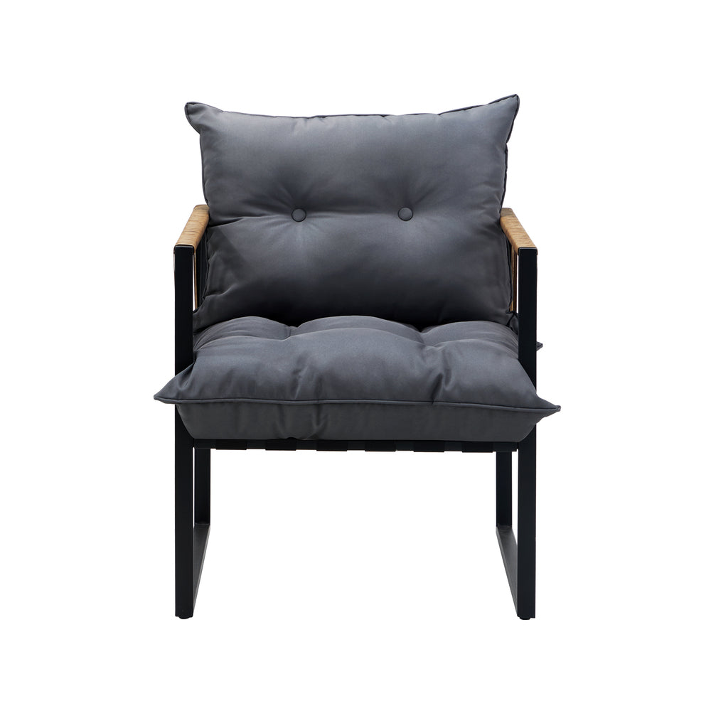 Livsip 2PCS Outdoor Chairs Patio Set PE Wicker