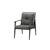 Livsip 3pcs Outdoor Patio Set 50cm Marble Table Rattan Chairs