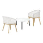 Livsip 2 Seater Outdoor Patio Setting 70cm Table