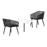 Livsip Outdoor Lounge Setting Furniture 3 Piece Patio Set