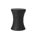 Livsip Outdoor Patio Set Ice Bucket Black Adjustable Table Sofa Set 3pcs - Top-Down View