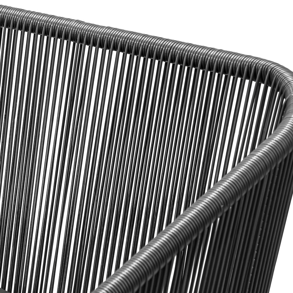 Livsip Outdoor Armchair X2 with Padded Seat Grey