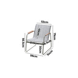 Livsip 2PCS Outdoor Patio Armchair Textilene
