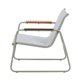 Livsip 2PCS Outdoor Patio Armchair Textilene - Low Angle