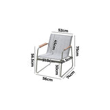 Livsip 4PCS Outdoor Patio Armchair Textilene