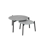Livsip 4 Seater Outdoor Lounge Set Patio Set Grey Table