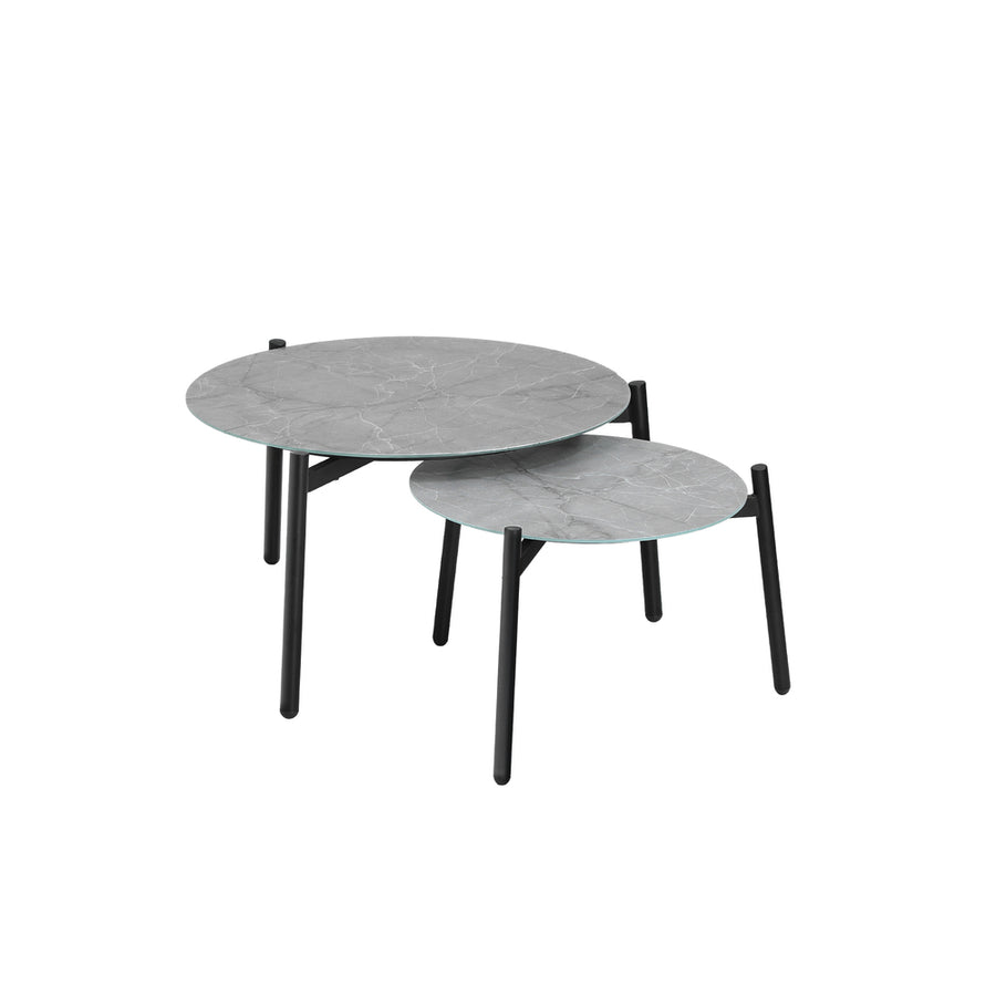 Livsip 4 Seater Outdoor Lounge Set Patio Set Grey Table