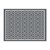 Gardeon Outdoor Rugs 274x366cm Large Carpet Reversible Area Mat PP Dual-Sided Patio Rug - Side View
