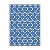 Gardeon Outdoor Rugs 274x366cm Large Carpet Reversible Area Mat PP Dual-Sided Patio Rug Blue - Extra Image