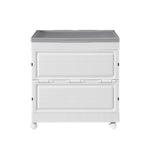 Gardeon 159L Outdoor Storage Box Stackable Cupboard Camping Organizer Wheels