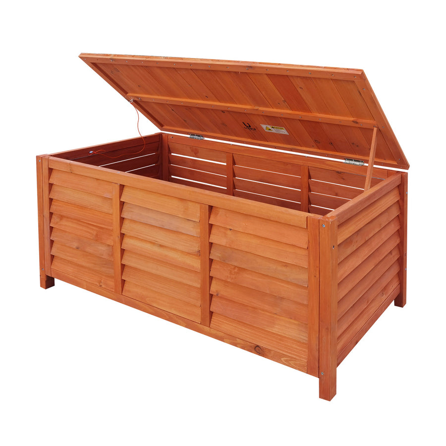 Livsip Outdoor Storage Box Wooden Garden Bence