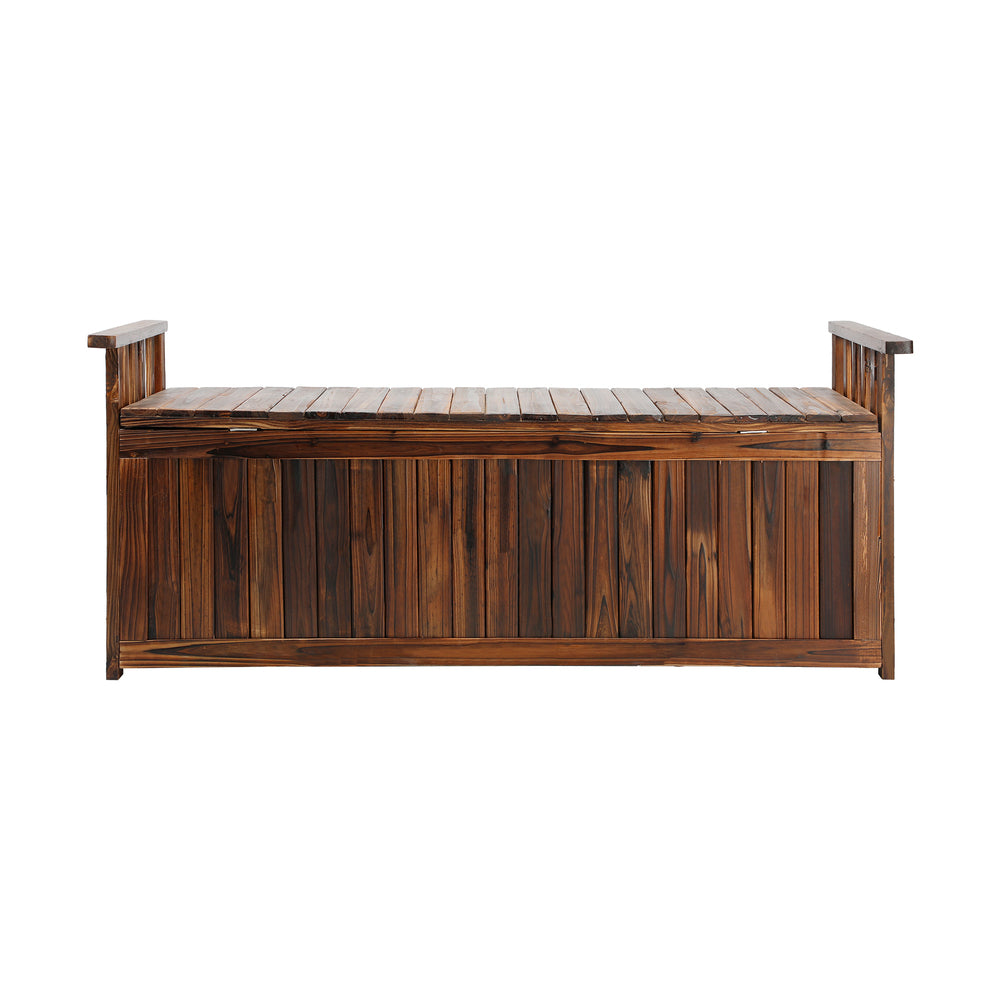 Livsip Wooden Storage Bench Waterproof Top Cover
