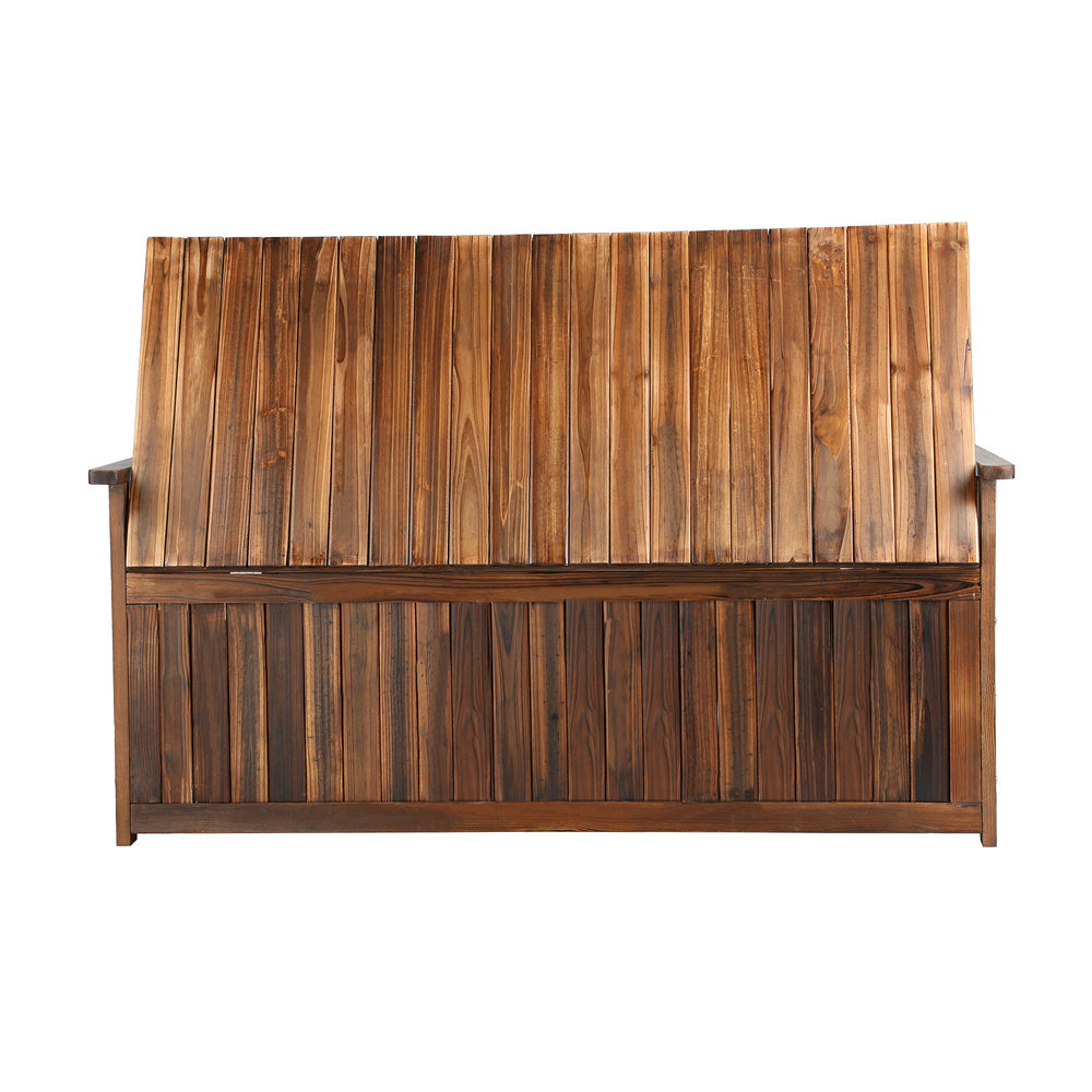 Livsip Wooden Storage Bench Waterproof Top Cover