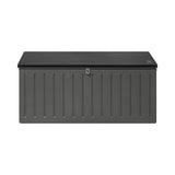 Livsip Outdoor Storage Box Bench 490L Black&Grey