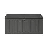 Livsip Outdoor Storage Box Bench 490L Black&Grey - 45-Degree Angle