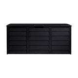 Livsip Outdoor Storage Box Lockable 290L Black