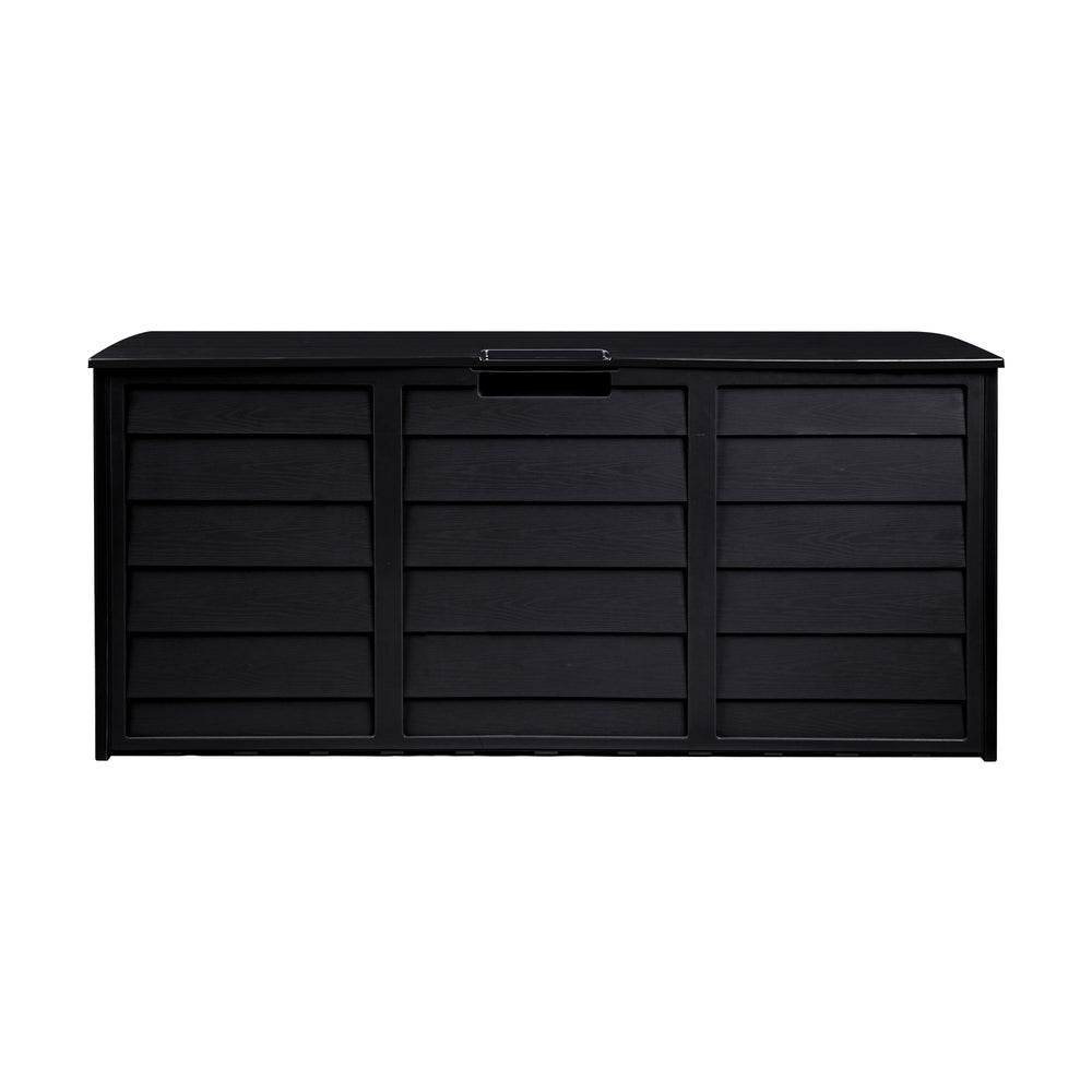 Livsip Outdoor Storage Box Lockable 290L Black