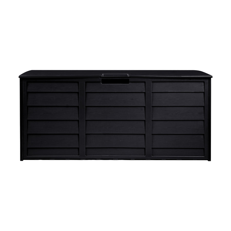 Livsip Outdoor Storage Box Lockable 290L Black, image 4