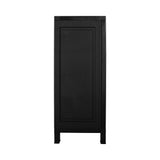 Livsip Outdoor Storage Cabinet Adjustable Lockable Black