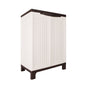 Livsip Outdoor Storage Cabinet Removable Shelf Lockable Beige