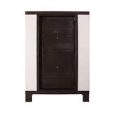 Livsip Outdoor Storage Cabinet Removable Shelf Lockable Beige - Low Angle