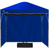 RED TRACK 3x3m Ultra Compact Folding Gazebo, Walls, Carry bag, Portable Outdoor Popup Marquee for Ca