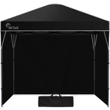 RED TRACK 3x3m Ultra Compact Folding Gazebo, Walls, Carry bag, Portable Outdoor Popup Marquee for Ca