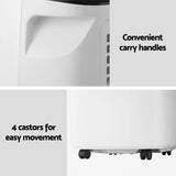 Devanti Portable Air Conditioner WiFi 7000BTU - Rear View
