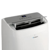 Devanti 12000BTU Portable Air Conditioner Cooling Mobile Fan Cooler Remote 3300W - Top-Down View