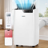Devanti Portable Air Conditioner Dehumidifier Fan 12000BTU - Close-Up Angle