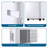 Devanti Portable Air Conditioner 9000 BTU 3-in-1 with Remote Control - Extra Image