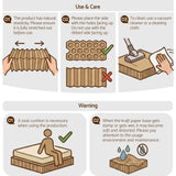 Artiss Folding Kraft Paper Bed Frame with Mattress and Pillow 300kg Capacity 200x60cm - Extra Image