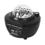 Gardeon LED Galaxy Projector Lamp with Bluetooth Speaker and Remote Control - Side View