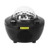 Gardeon LED Galaxy Projector Lamp with Bluetooth Speaker and Remote Control - Top-Down View