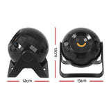 RGB Bluetooth Disco Ball Projector with Remote Control and Music Speaker - Front View