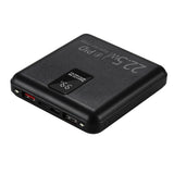 10000mAh Fast Charge Portable Power Bank with PD22.5W Quick Charging for Phones - Black