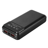 High-Capacity 20000mAh Portable Power Bank with PD22.5W Fast Charging for All Devices - Black