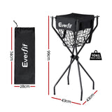 Everfit Portable Ball Cart Foldable Pickleball Tennis Baseball Softball - Front View