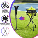 Everfit Portable Ball Cart Foldable Pickleball Tennis Baseball Softball - Top-Down View