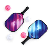 Everfit Pickleball Paddle Set Fibreglass Racquet Honeycomb Core With Bag - Side View