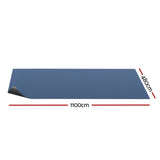 Aqua Buddy Pool Cover 600 Micron 11x4.8m Swimming Pool Solar Blanket Blue Black - Front View